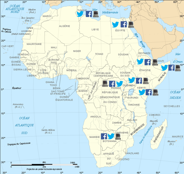 Countries that have all three in africa